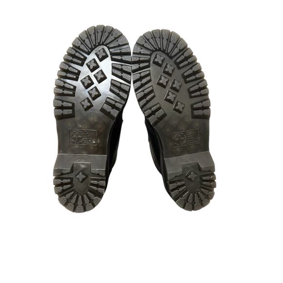 New! Dr. Martens Devon Buckle Flower Leather Platform Boots - US 10 - Picture 10 of 15